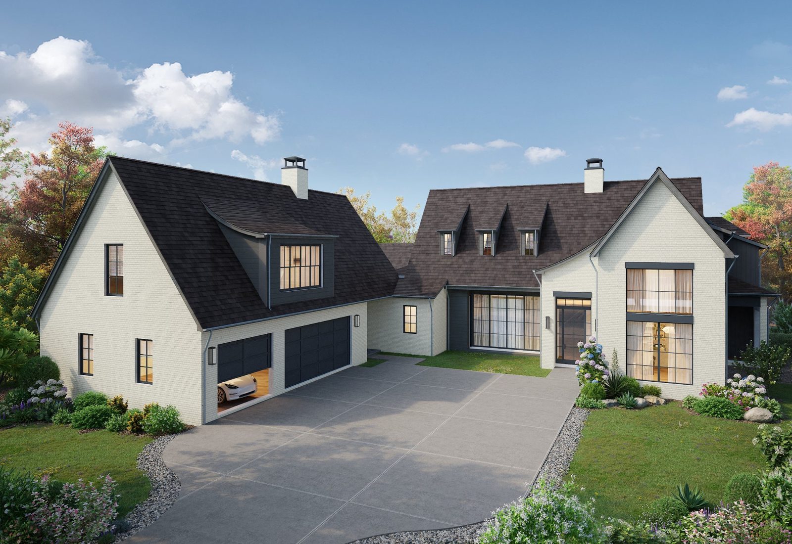 High Meadow West luxury custom home exterior